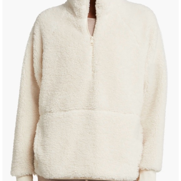 NWOT Beyond Yoga”Take flight”pullover removed tags never worn! Cozy warm FLEECE - Picture 4 of 12